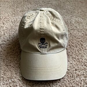 Polo Ralph Lauren Crossbones Skull Dad Cap Hat